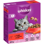 Whiskas 1+ Okse - 800 g