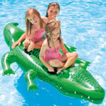 INTEX Giant Gator Ride-On Lounge Chair Pool Float Water Toy Inflatable vidaXL