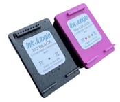 Refilled 303 Black & Colour Ink Cartridge For HP ENVY Photo 6234 Printer