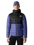 THE NORTH FACE - Men’S Resolve Hooded Down Jacket - Cave Blue-TNF Black, XXL