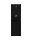 Beko Cfg3582Db 54.5Cm Wide Frost-Free Fridge Freezer With Water Dispenser - Black