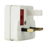 1a Shaver Adapter Plug, Suitable For Toothbrushes As Well.2 Pin To 3 Pin. Ukpost