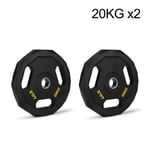 Barbell Plates Steel 2 Pieces Of 2.5KG/5KG/10KG/15KG/20KG/25KG A Pair Olympic Weights 51mm/2inch Center Weight Plates For Gym Home Fitness Lifting Exercise Work Out Man and Woman