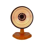 Sunnyflowk Shake Head Mini Home Heater In Winter 6 Inches Desktop Office Heater Small Sun (orange)