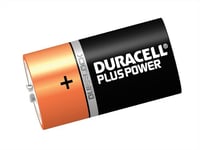 Duracell Durdk2p D Cell Plus Power Batteries Pack Of 2 Lr20/hp2