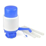 Pompe à bouteilles d'eau, pompe à pression manuelle bleue, pompe à pression pour fontaine à boire, pompe à pression d'eau avec