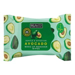 Beauty Formulas Avokado MakeUp Remover Torka sminkborttagningsservetter med avokadoolja 25 st. (P1)