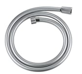 GROHE VitalioFlex Silver TwistStop - Smooth Shower Hose 1.25 m (Tensile Strength 50 kg, Pressure Resistance Up to 5 Bar, Heat Resistance 70°C, Universal Connection G 1/2" x 1/2"), Chrome, 22112000