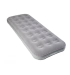 Vango Flocked Inflatable Camping Home Mattress / Airbed - Single 191 x 73