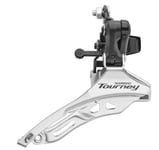 Front Derailleur Shimano Tourney FDTY300 DP Silver / Black 31.8 mm