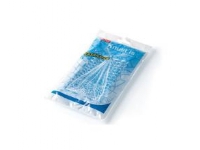 Isterningepose til knust is Selvlukkende plast klar,12 pk x 20 stk/krt