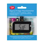 Tala Instant Read Digital Fridge Thermomter, Clear and easy to read LCD display, with a operating range of -20 to +50 degrees celsius, Comes with intergrated hanging hook