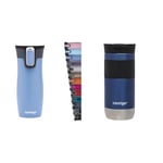 Contigo Unisex's West Loop Autoseal Thermobecher, Edelstahl Isolierbecher, Kaffeebecher to Go & Byron 2.0 Thermal Mug, Stainless Steel Insulated Mug with Snapseal Lock, Coffee Mug to go