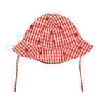 Flöss Molly Solhatt Berry Gingham | Röd | 1-2 years