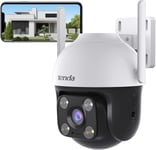 Tenda 360° Security Camera Outdoor with 30m Color Night Vision, PTZ CCTV WiFi Ca