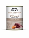 Single Protein Venison & Sweet Potato Våtfoder för hund - 6 st x 400 g