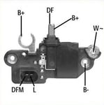 Laddningsregulator Hüco - VW - Skoda - Audi - Fiat - Mercedes - Volvo - Seat - Peugeot