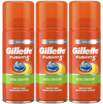 3 x Gillette Fusion5™ Ultra Sensitive Shave Gel 75ml