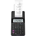 Casio HR-8RCE-BK Calculatrice imprimante noir Ecran: 12 à pile(s), sur secteur (en option) (l x H x P) 102 x 42 x 209 m