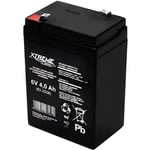 Batterie au gel 6V 4Ah Xtreme - Noir - ALIMENTATION D'ALARME/BATTERIE D'ALARME