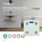 Nedis WiFi Smart Weighing Scales New