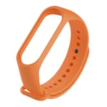 Straps for Xiaomi Mi Smart Band 5 / Mi Band 6, Colourful Replacement Watch Bracelet Silicone Strap for Xiaomi Mi Band 5 / Mi Band 6 - Dark Orange