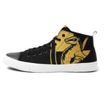 Akedo x Harry Potter Hufflepuff Black Signature High Top - UK4 / EU37