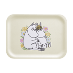 Muurla Mumin bricka 20x27 cm Flowers