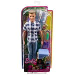 Poupée Ken Au Camping Barbie - La Poupée Et Ses Accessoires