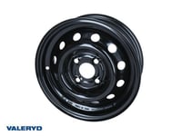 Stålfälg 5.5X14, 4x100, ET30, 750Kg svart Valeryd