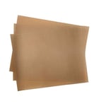 3-pack 30*40 cm non-stick ark för värmepress, non-stick ugnsskydd, värmebeständig hantverksmatta överföringsark