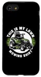iPhone SE (2020) / 7 / 8 Lawn Mowing Funny Saying This Is My Lawn Mowing Dad Father Case