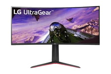 LG UltraGear 34GP63AP-B skærm - LED baglys - 34" - AMD FreeSync Premium - VA - 1ms - UWQHD 3440x1440