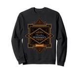 Bourbon Whiskey Single Malt Liqueur Whisky Helps 100 Proof Sweatshirt