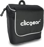 Clicgear Golf Trolley Accessory Bag, Black/White, 6" x 3.5"