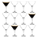 Misket Espresso Martini Glasses - 175ml - Clear - Pack of 12