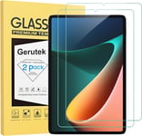 Gerutek [2-Pack Xiaomi Mi Pad 5 Screen Protector, Xiaomi Mi Pad 5 Pro Tempered