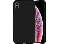 Mercury Mercury Silicone Samsung A31 A315 Czarny/Black