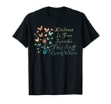 Kindness Is Free Kids Unity Day Bully Butterfly No Bullying T-Shirt