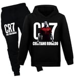 Barnens Cristiano Ronaldo Hoodie och Byxset - CR7 A 150CM