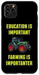 Coque pour iPhone 11 Pro Max Agriculteur Tracteur Agriculture Paysan Enfants Cadeaux