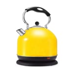 XYY Electric Kettle, Rapid Boil, Automatic Switch Off, 3 Litre 2000 W Kettle Electric Cordless, Yellow