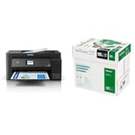 Epson EcoTank ET-15000 A3 Print/Scan/Copy Wi-Fi Ink Tank Printer, With Up To 2 Years Worth Of Ink & Navigator Universal A4 80gsm Paper - Box of 5 Reams (5x500 Sheets)