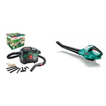 Bosch Cordless Wet and Dry Vacuum Cleaner AdvancedVac 18V-8 (without battery, 18 Volt System) & Cordless Leaf Blower ALB 18 LI (Without Battery, 18 Volt System, in Carton Packaging)