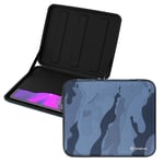 Smatree 12.9 inch Tablet Sleeve Hard Shell Case for 2018 3rd Gen iPad Pro/2020 4th Gen iPad Pro 12.9 inch, fit for Apple Magic Keyboard, Smart Keyboard Folio - Navy Blue