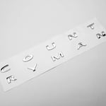 3D Svart Bil Logotyp Countryman Emblem Bokstäver Bagagemärke Dekal För Mini Cooper S R60 F60 Jcw Countryman Klistermärke Tillbehör Chrome