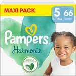 Pampers Harmonie Size 5 disposable nappies 11-16 kg 66 pc