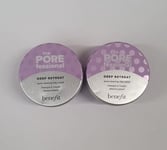 2x Benefit The Porefessional DEEP RETREAT Pore Clearing Face Mask 30ml