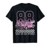 Back To The Future Delorean 88 MPH Jersey Numbers T-Shirt