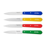 Coffret de 4 couteaux d'office N°112, 4 couleurs Classiques Opinel
